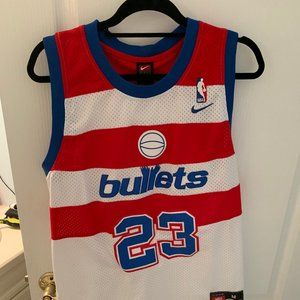Authentic Michael Jordan Washington Bullets Jersey
